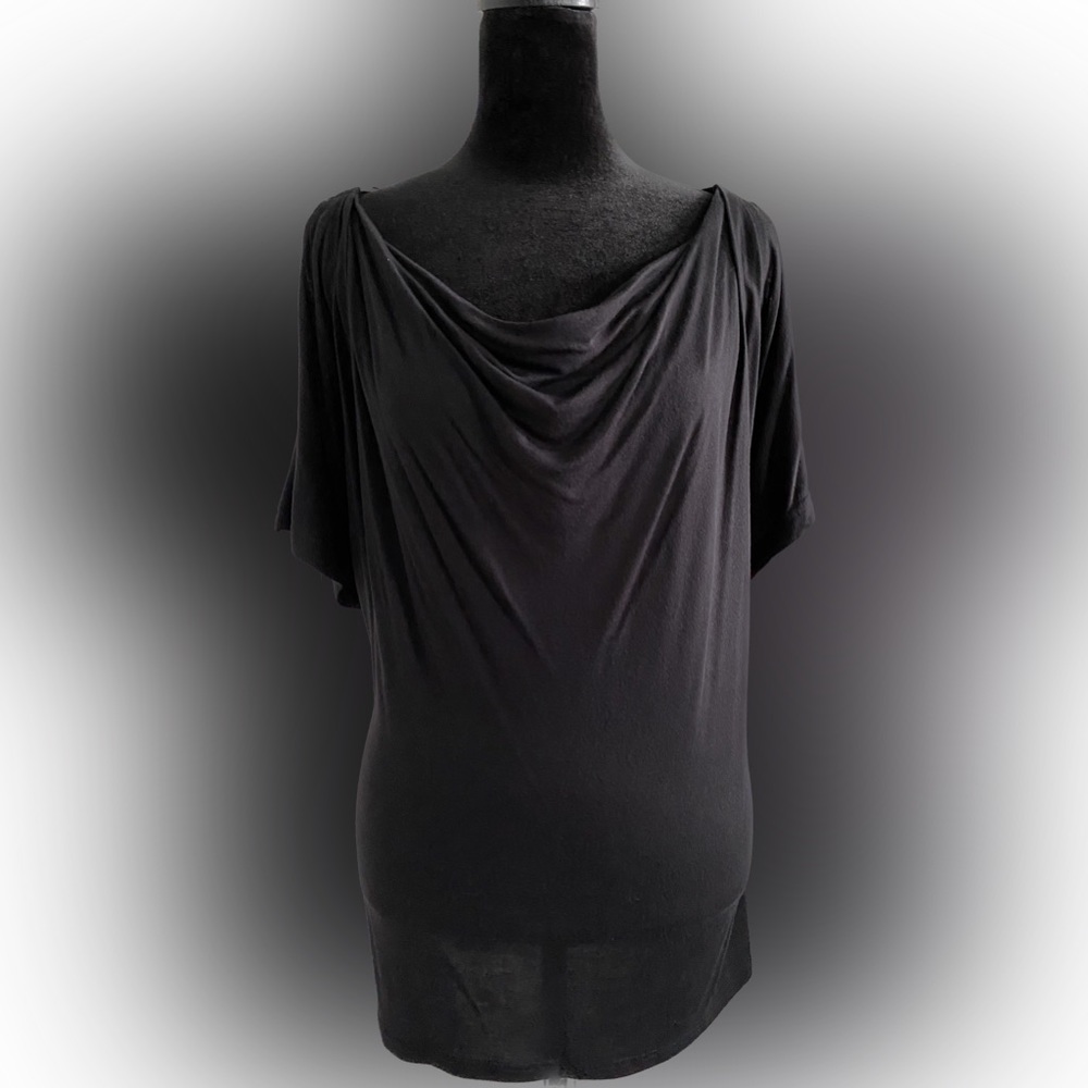 Calvin Klein Black Cold Shoulder Blouse - Size Small - Never Worn